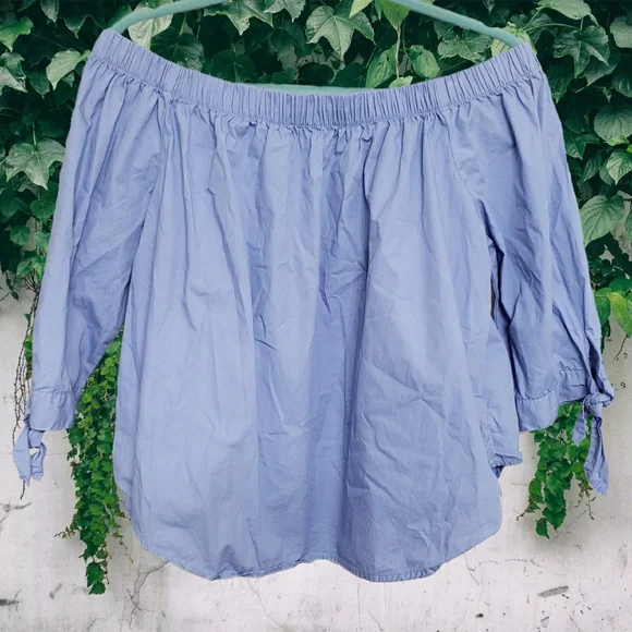 📦Forever 21 Plus Size Off the Shoulder Blouse - Picture 3 of 3